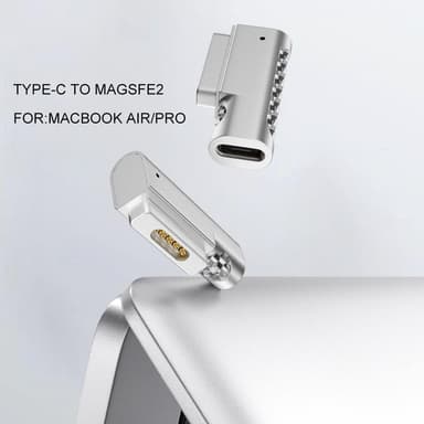 Kompatibel med MagSafe 2 till USB-C för MacBook Converter