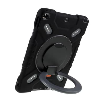 PEPKOO iPad 9.7 (2017/2018) / iPad Air Extreme Armor - Svart 360 graders svängbart stativ