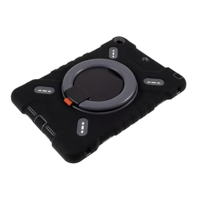 PEPKOO iPad 9.7 (2017/2018) / iPad Air Extreme Armor - Svart 360 graders svängbart stativ