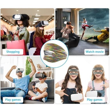 Oculus Quest 2 VR-tillbehör Svettsäkert band Ansiktsmaskskydd