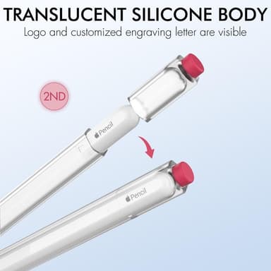 Apple Pencil (2:a gen) AHASTYLE PT-LC05 Pennskydd Silikon fodral