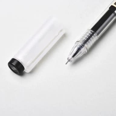 0,35 mm Gel Penna Roller Ball Pennor Student Exam - Svart 3 St