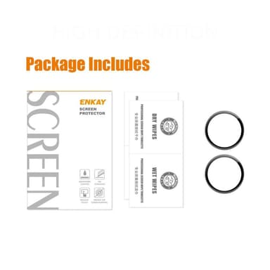ENKAY 2Pcs/Set Screen Protector till Huami Amazfit GTR 3 Pro