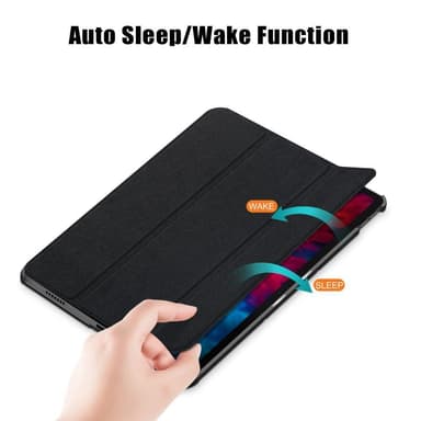 Tri-fold Fodral till Lenovo Tab P11 Pro TB-J706F - Svart