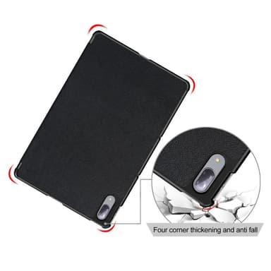 Tri-fold Fodral till Lenovo Tab P11 Pro TB-J706F - Svart