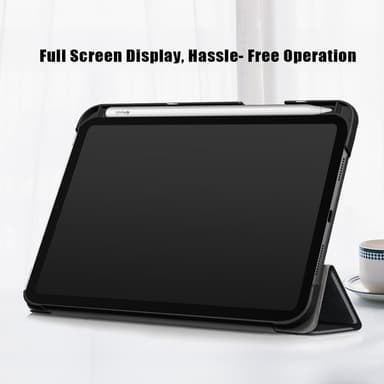 iPad mini 6 (2021) / (2024) Slim Fit Fodral Wake / Sleep - Svart
