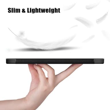 iPad mini 6 (2021) / (2024) Slim Fit Fodral Wake / Sleep - Svart