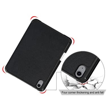 iPad mini 6 (2021) / (2024) Slim Fit Fodral Wake / Sleep - Svart