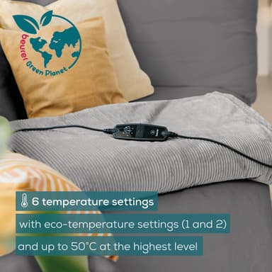 Beurer HD 81 Green Planet värmefilt 40016