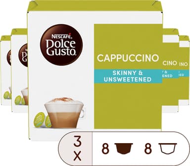 NESCAFÉ Dolce Gusto Cappuccino kaffekapslar (16 st)