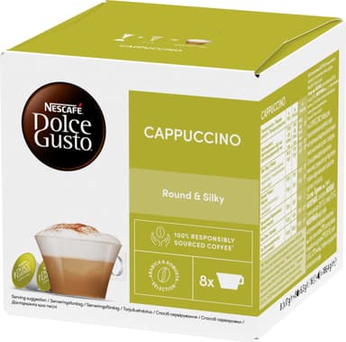 NESCAFÉ Dolce Gusto Cappuccino kaffekapslar (16 st)