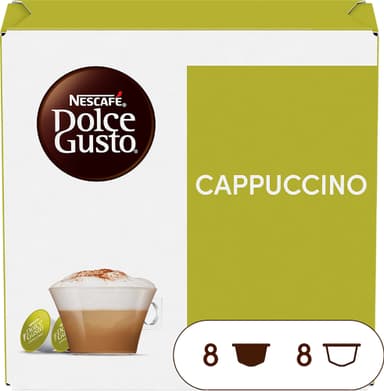 NESCAFÉ Dolce Gusto Cappuccino kaffekapslar (16 st)