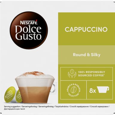 NESCAFÉ Dolce Gusto Cappuccino kaffekapslar (16 st)