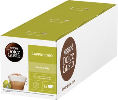 NESCAFÉ Dolce Gusto Cappuccino kaffekapslar (16 st)