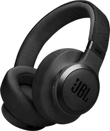 JBL Live 775NC trådlösa around ear-hörlurar (svarta)