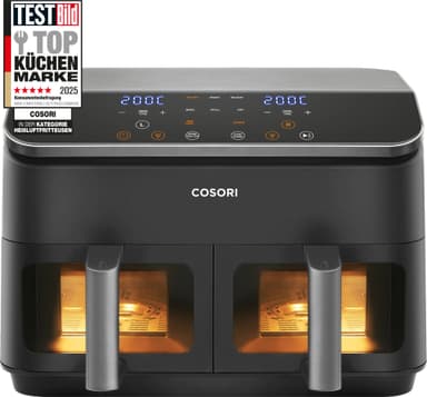 Cosori Dual Basket airfryer 66633 (svart)