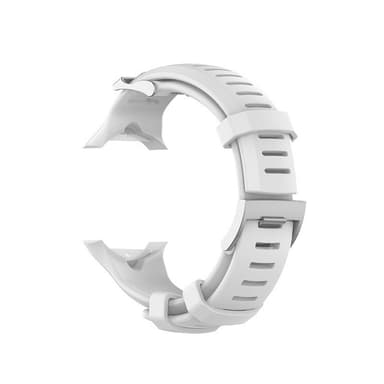 Silikonarmband för Suunto D6 Dive/D6i NOVO/D6i ZULU Vit