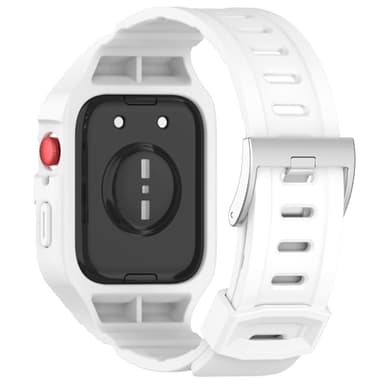 Klockarmband med skyddsfodral för Huawei Watch Fit 3 Vit