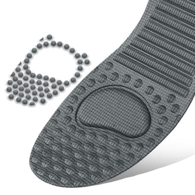 Skoinlägg med magnetiska massagesulor 1 par Svart L