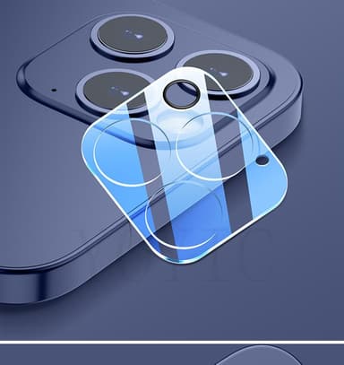 Linsskydd för iPhone 12 Pro Max kamera i härdat glas 2-pack