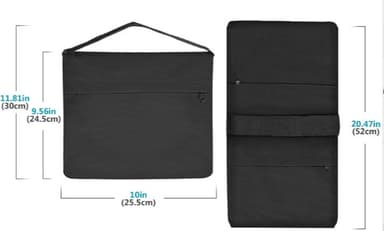 2-pack sandsäckar för kamerastativ och fotobelysning Svart