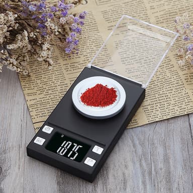 Elektronisk digitalvåg 100g/0,001g med tarafunktion