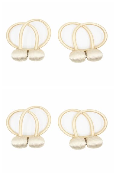 Magnetiskt gardinomtag Guld 2-pack 4-pack