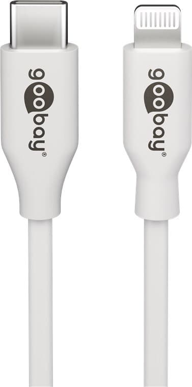Lightning till USB-C™ laddnings- och synkroniseringskabel, 1 m, vit
