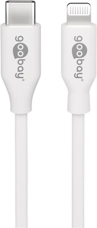 Lightning till USB-C™ laddnings- och synkroniseringskabel, 1 m, vit
