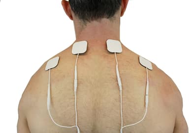 TENS/EMS-elektrodkuddar - Självhäftande elektroder till massageinstrum