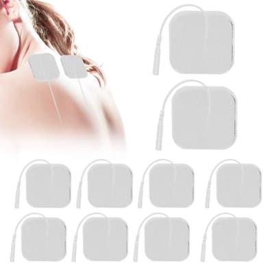 TENS/EMS-elektrodkuddar - Självhäftande elektroder till massageinstrum