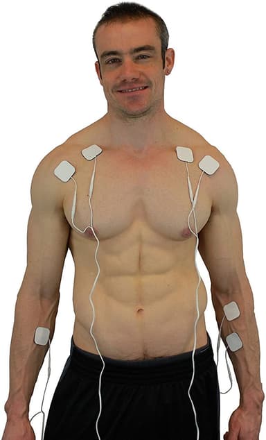 TENS/EMS-elektrodkuddar - Självhäftande elektroder till massageinstrum