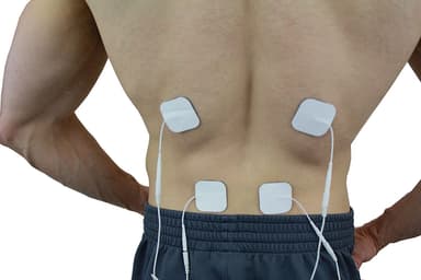 TENS/EMS-elektrodkuddar - Självhäftande elektroder till massageinstrum