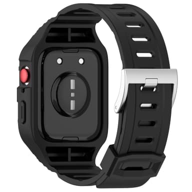 Klockarmband med skyddsfodral för Huawei Watch Fit 3 Svart