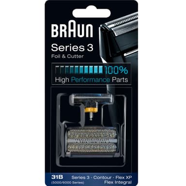 Braun Series 3 Foil & Cutter skärblad + saxhuvud 31B