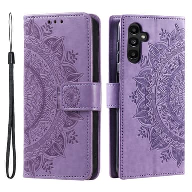 SKALO Samsung A16 Mandala Plånboksfodral - Lila