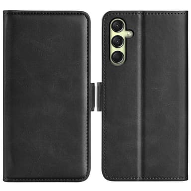 SKALO Samsung A16 Premium Plånboksfodral - Svart