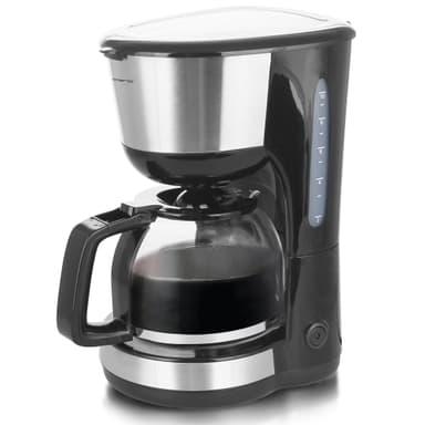 EMERIO CME-122933 Kaffebryggare Svart, Silver Kapacitet