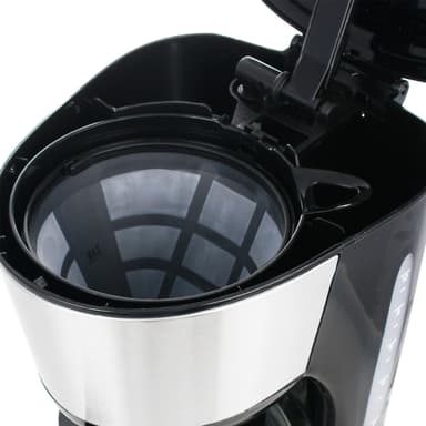 EMERIO CME-122933 Kaffebryggare Svart, Silver Kapacitet