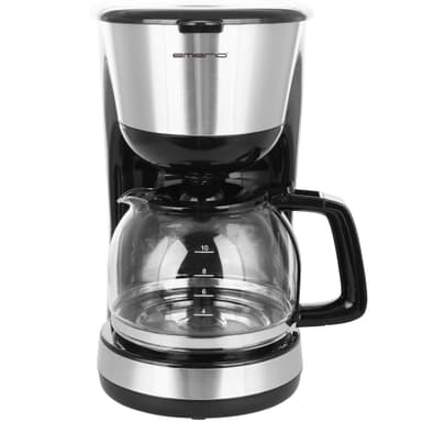 EMERIO CME-122933 Kaffebryggare Svart, Silver Kapacitet