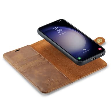 DG MING Samsung A16 2-i-1 Magnet Plånboksfodral - Brun