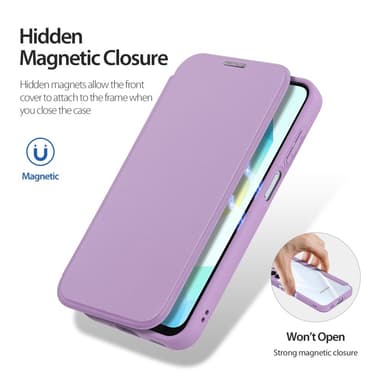 DUX DUCIS Samsung A16 Skin X Pro Plånboksfodral - Lila
