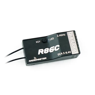 Radiomaster D16 R86C V2 6ch Receiver LBT