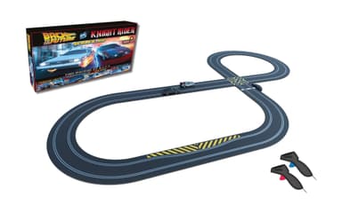 Scalextric Bilbana - Time Machine vs KITT