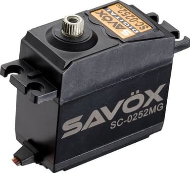 Savöx Servo SC-0252MG+ - 0.19 hastighet/10.5 kg