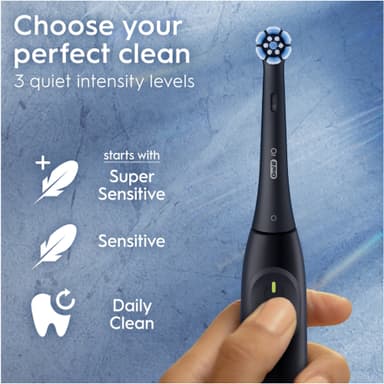 Oral-B iO2 Duo eltandborste 612418 (Night Black + Forest Green)