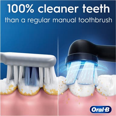 Oral-B iO2 Duo eltandborste 612418 (Night Black + Forest Green)
