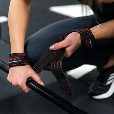 Gymstick Lifting Straps Leather, Styrketräning