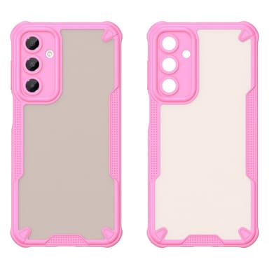 SKALO Samsung A16 Armor Hybrid Frosted Skal - Rosa