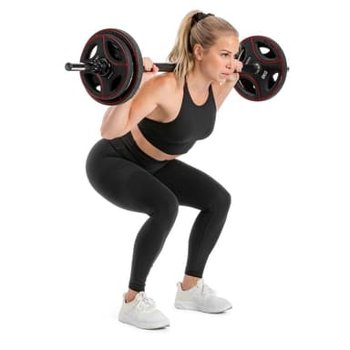 Gymstick Pro Pump Set 20 kg, Skivstångset